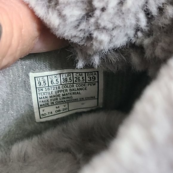 Skechers Plush Faux-Fur Metallic Slippers Cozy Campfire Pewter | 9.5 - Picture 4 of 6